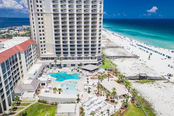 Resort and Beach View